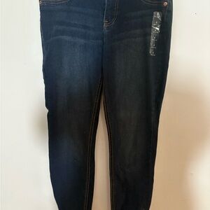 Maurices Deep Indigo Skinny Jeans